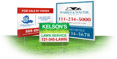yard sign printing