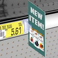 Shelf talkers, an example of retail sign printing we offer